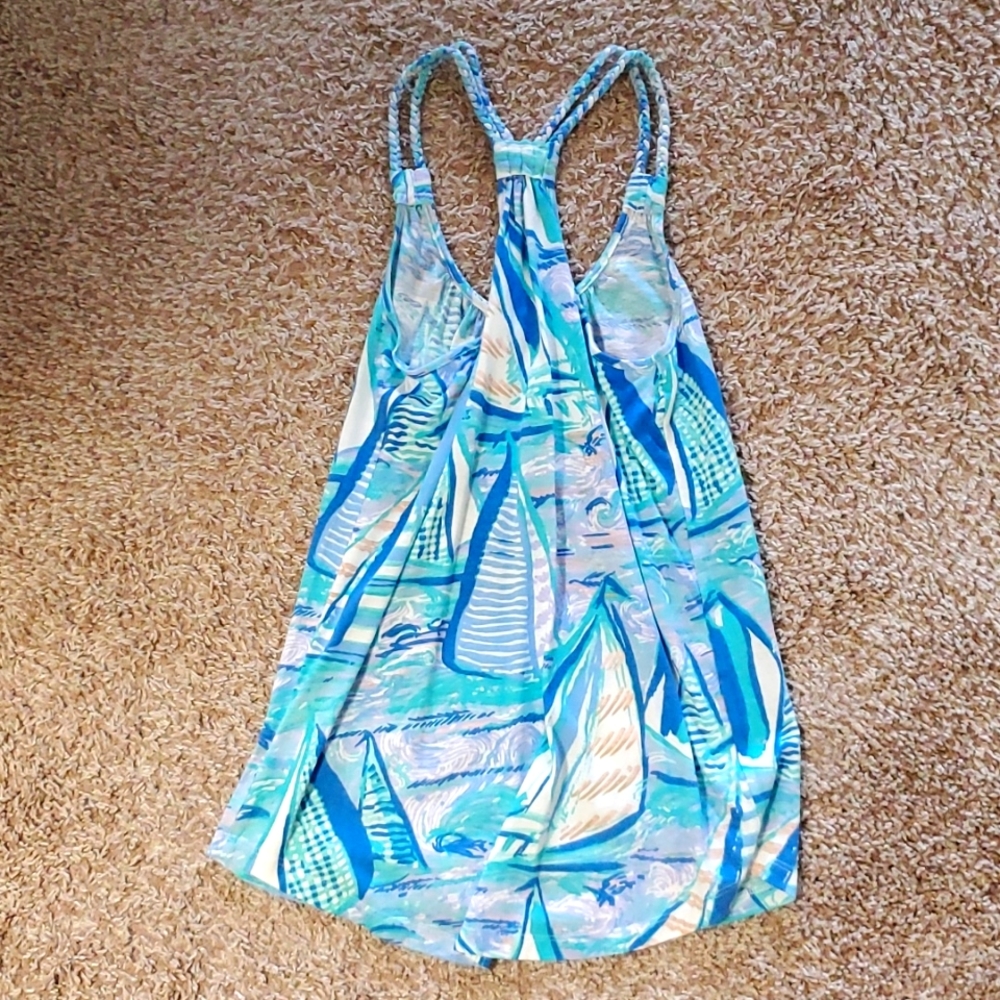 Lilly Pulitzer Aboat Time tank top - Picture 2 of 3